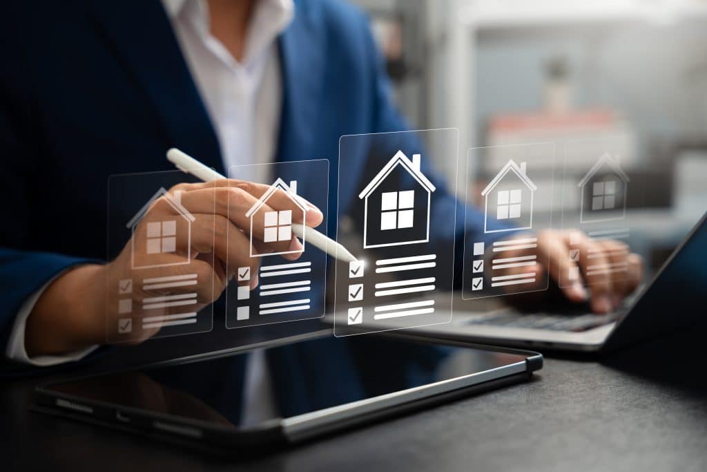 Digital houses. Blockchain property inspection timestamping for condition reports.