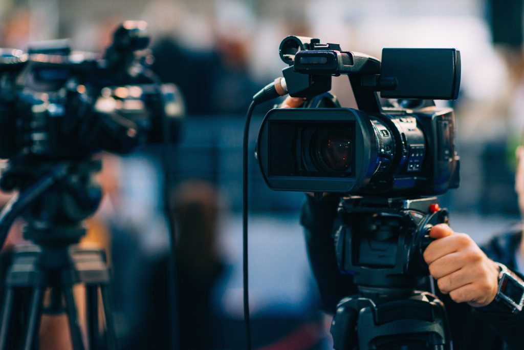 Media production footage secured with blockchain timestamping